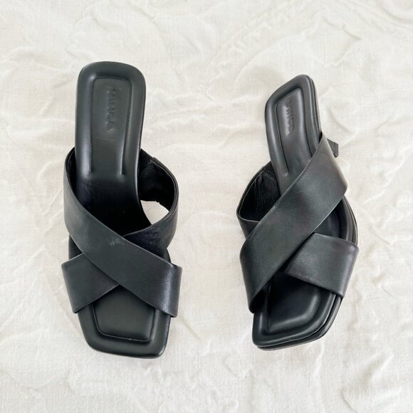 VINCE Cecila Crisscross Sandal Size 8.5 - Picture 4 of 8